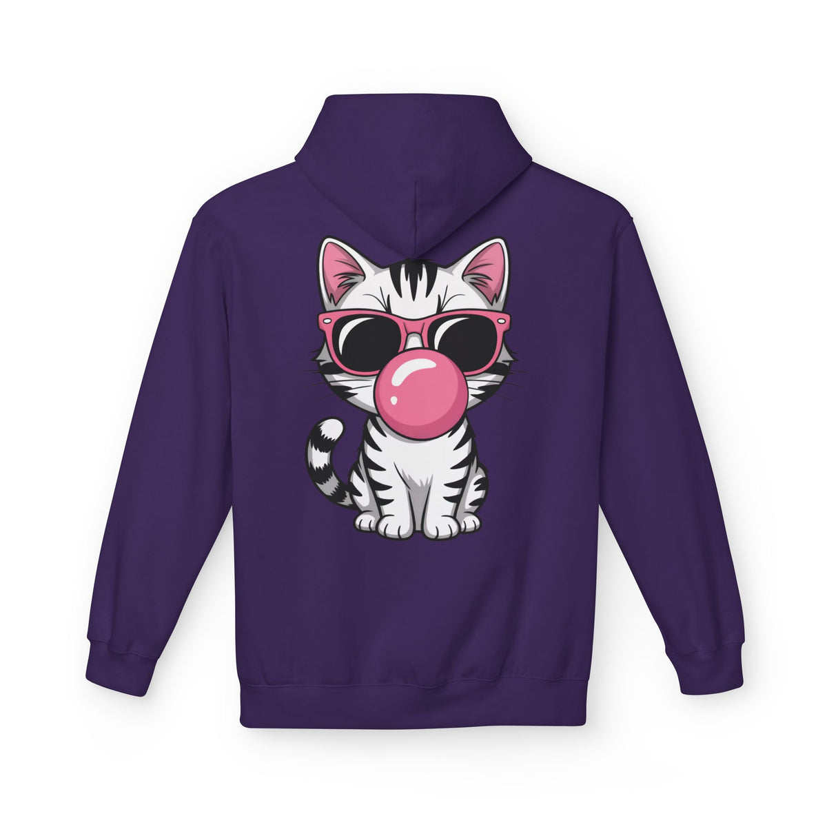 Bubblegum Kitty Hoodie — Cool Cat Sweatshirt