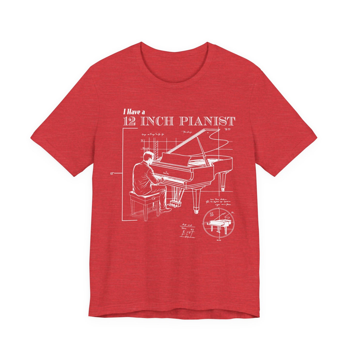 12 Inch Pianist T-Shirt