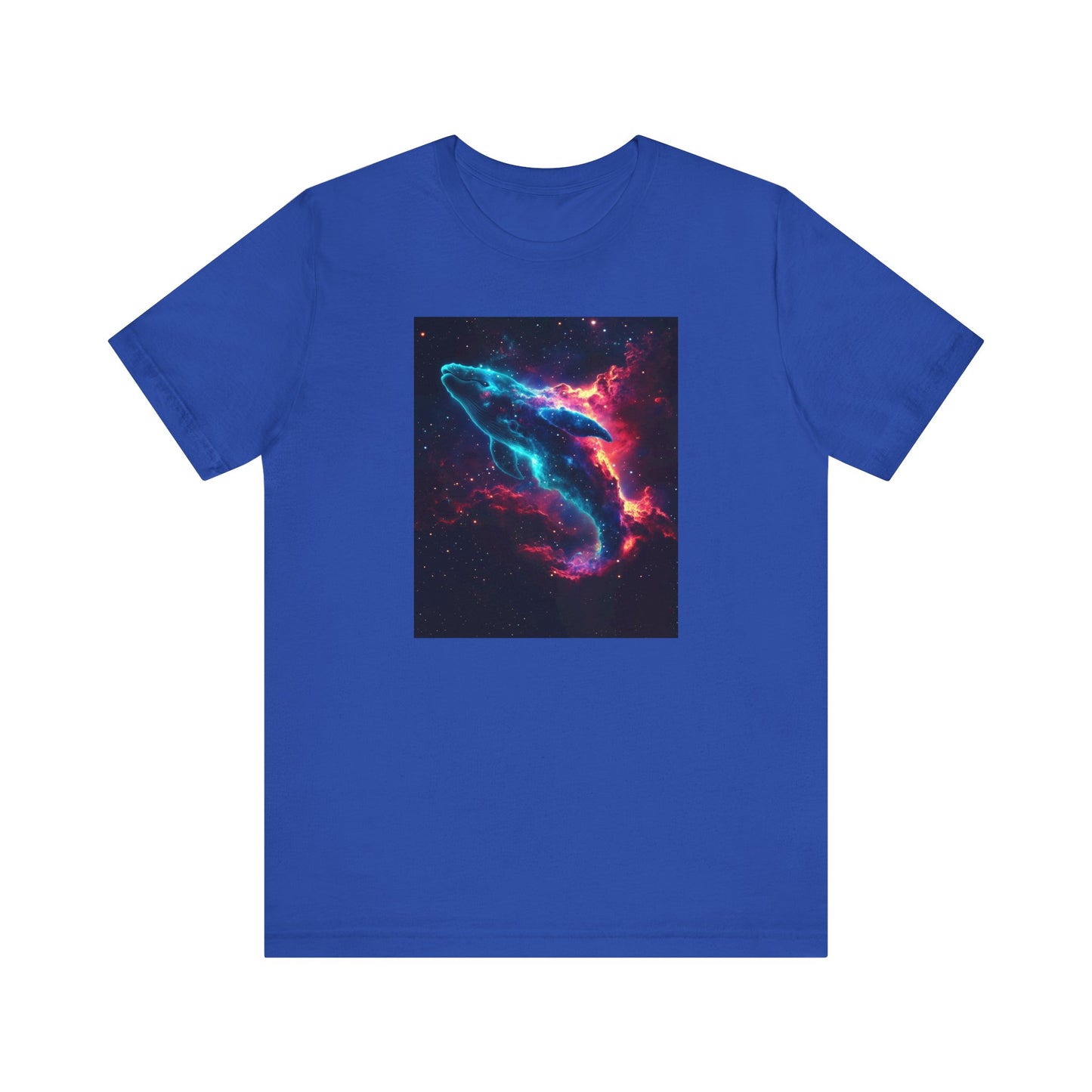 Space Nebula Series - Cosmic Whale T-Shirt