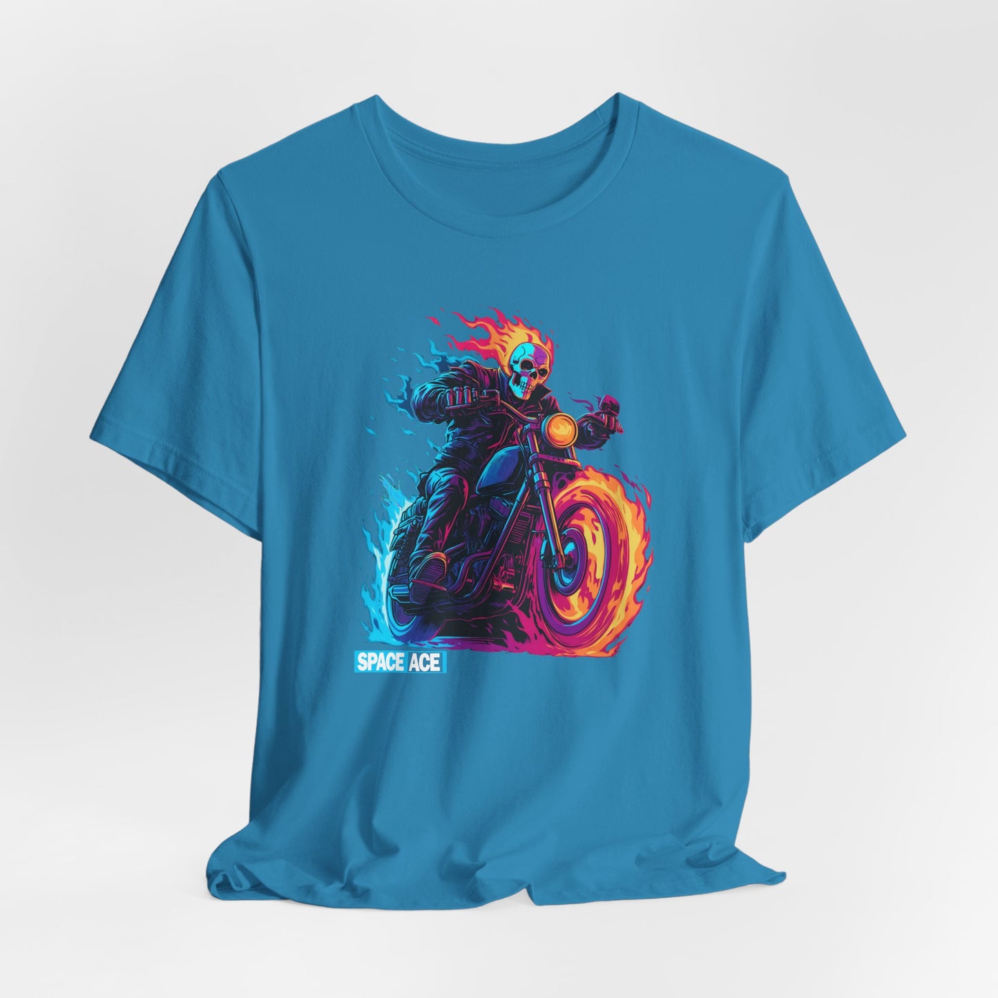 Hero Series - Flaming Bike T-Shirt