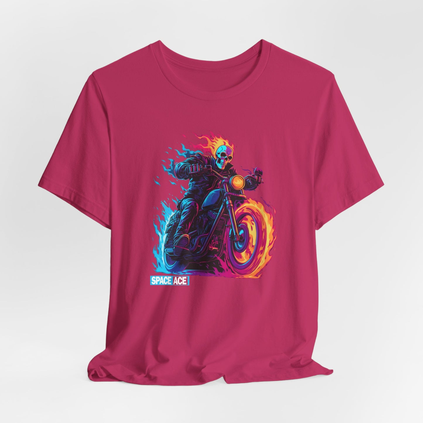 Hero Series - Flaming Bike T-Shirt