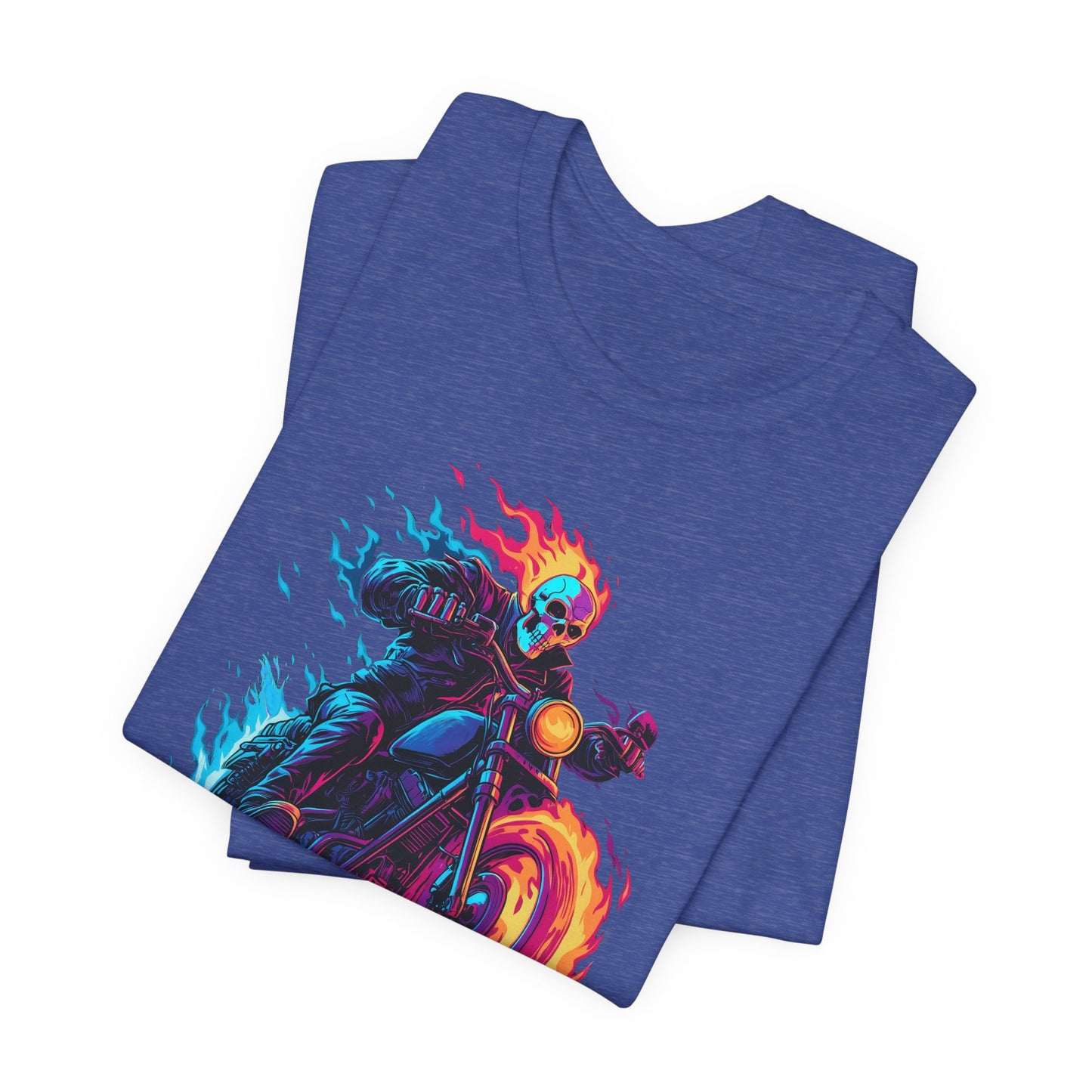 Hero Series - Flaming Bike T-Shirt