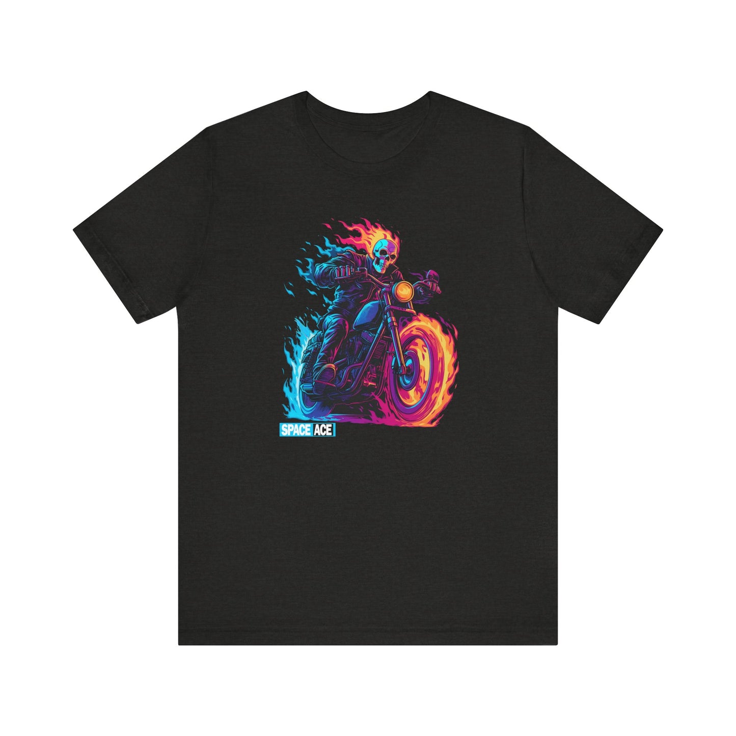 Hero Series - Flaming Bike T-Shirt