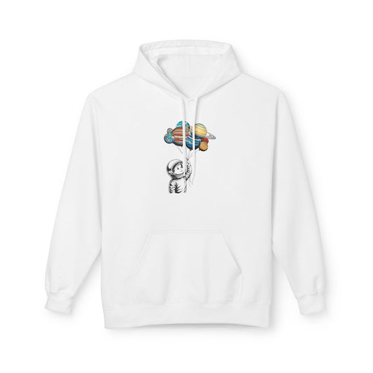 Astronaut Dreamer Hoodie, Unisex Hoodie, Softstyle Fleece, Space Lover Gift, Comfortable Sweatshirt, Perfect for Casual Outings