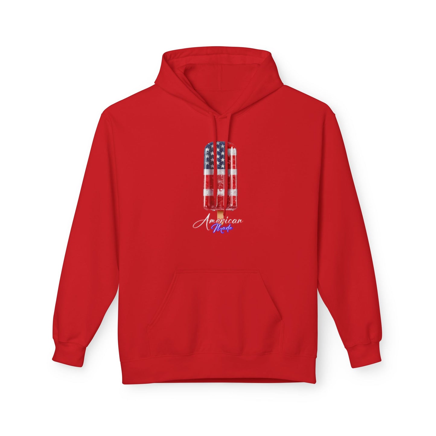 Patriotic Popsicle Hoodie — American Flag Stealth Graphic