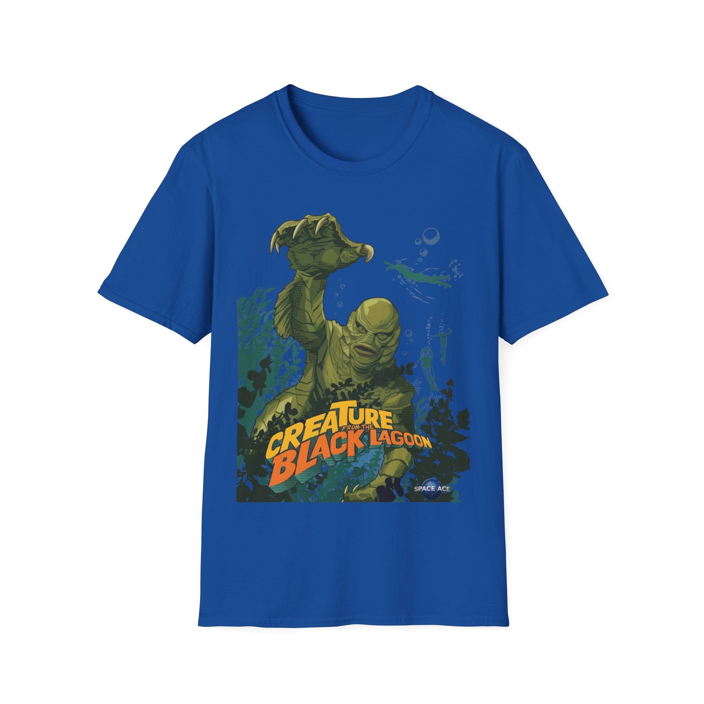 Creature Feature T‑Shirt — Vintage Swamp Monster Movie Graphic Tee