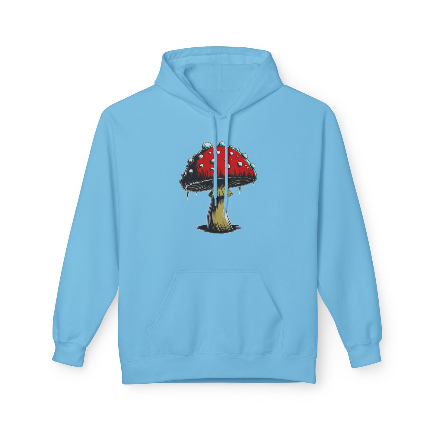 Mushroom Hoodie — Red Toadstool Graphic Pullover