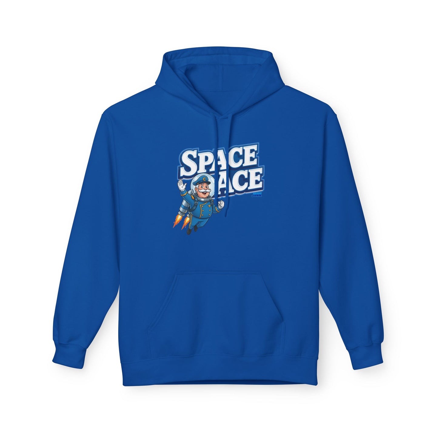 Space Ace Toucan Doug Hoodie — General Crunch Cartoon Pullover