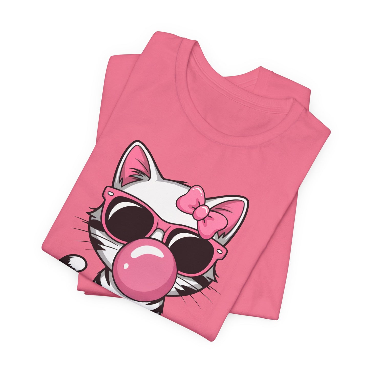 Bubble Gum Girl Kitty T-Shirt