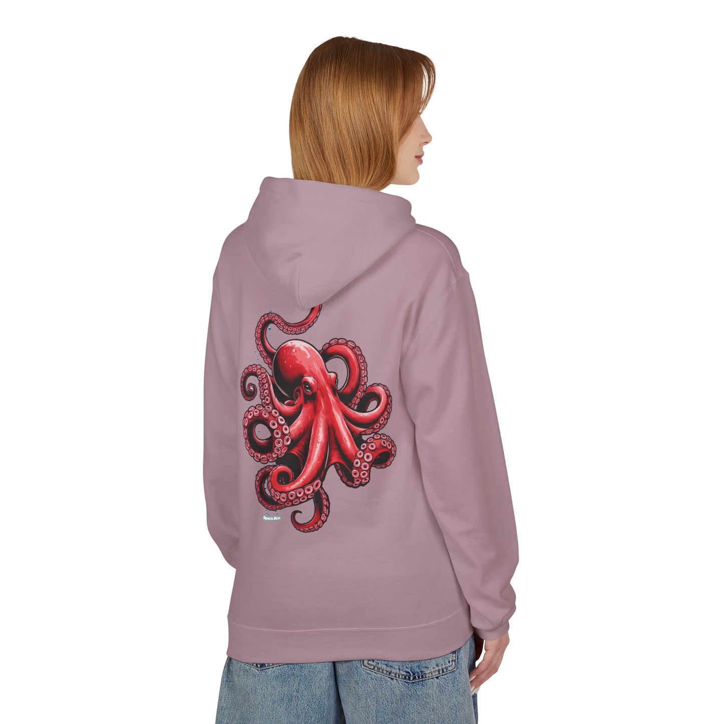 Octopus Graphic Hoodie — Sea Creature Pullover