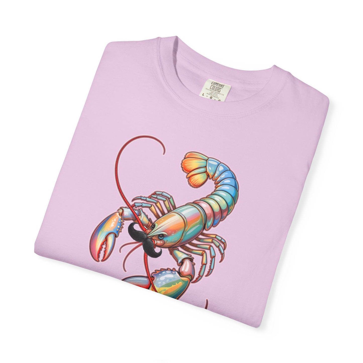 Cotton Candy Lobster Mania Graphic T-Shirt
