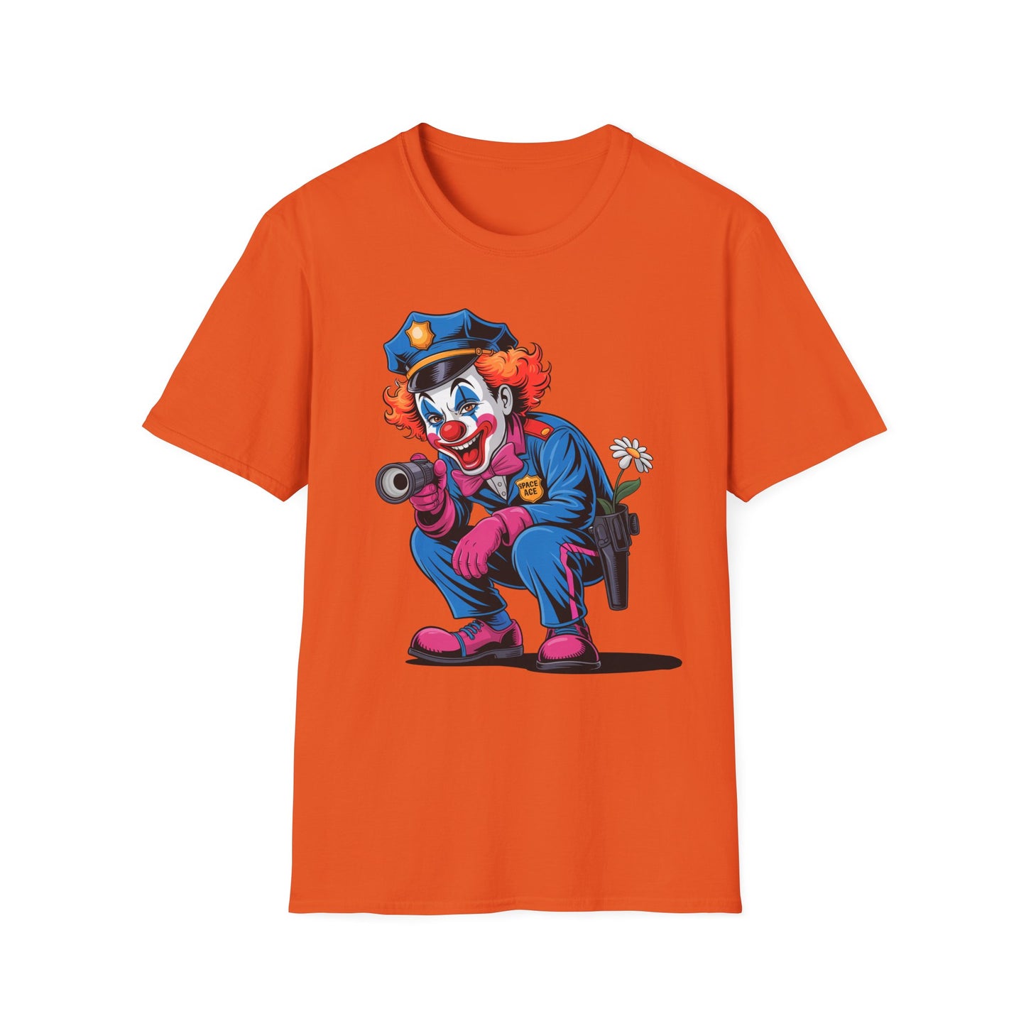 Clown Cop Graphic T-Shirt