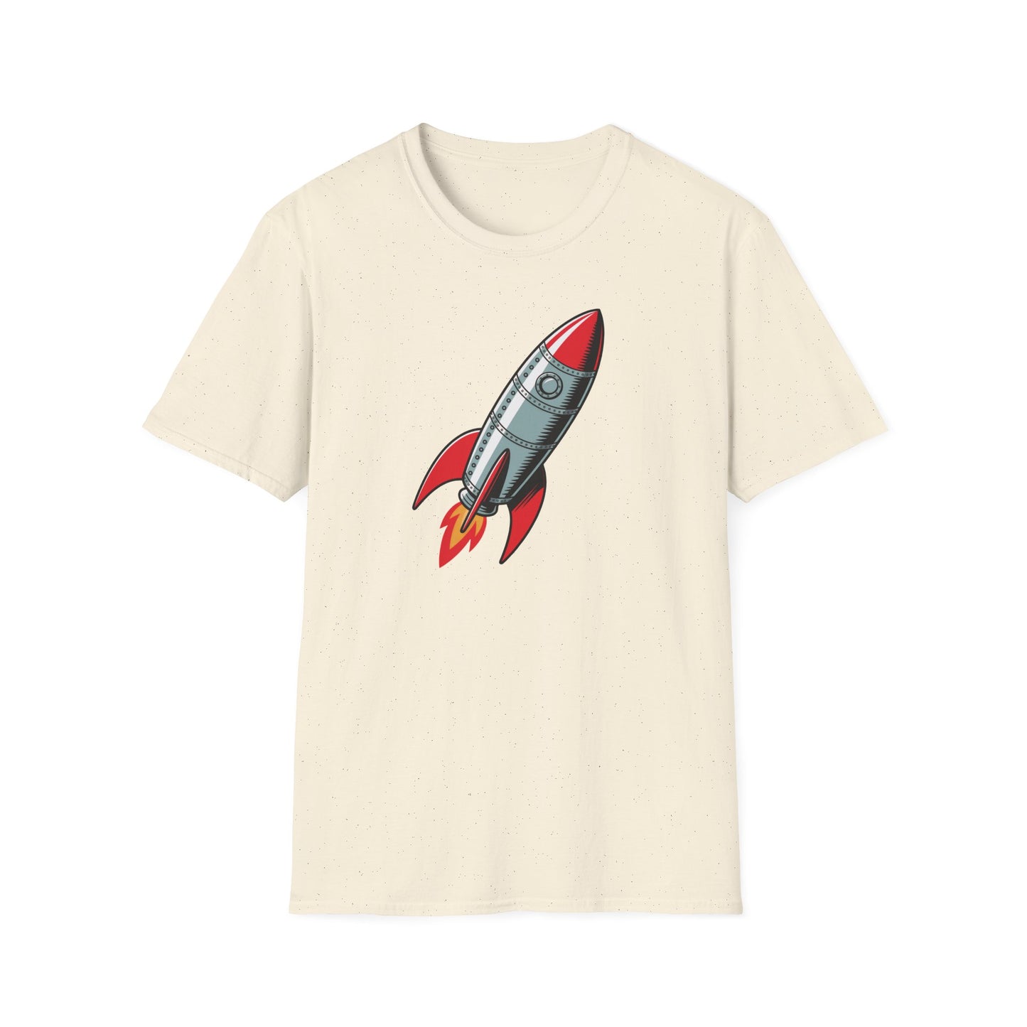 Rocket Graphic T-Shirt Retro Space Rocket Shirt