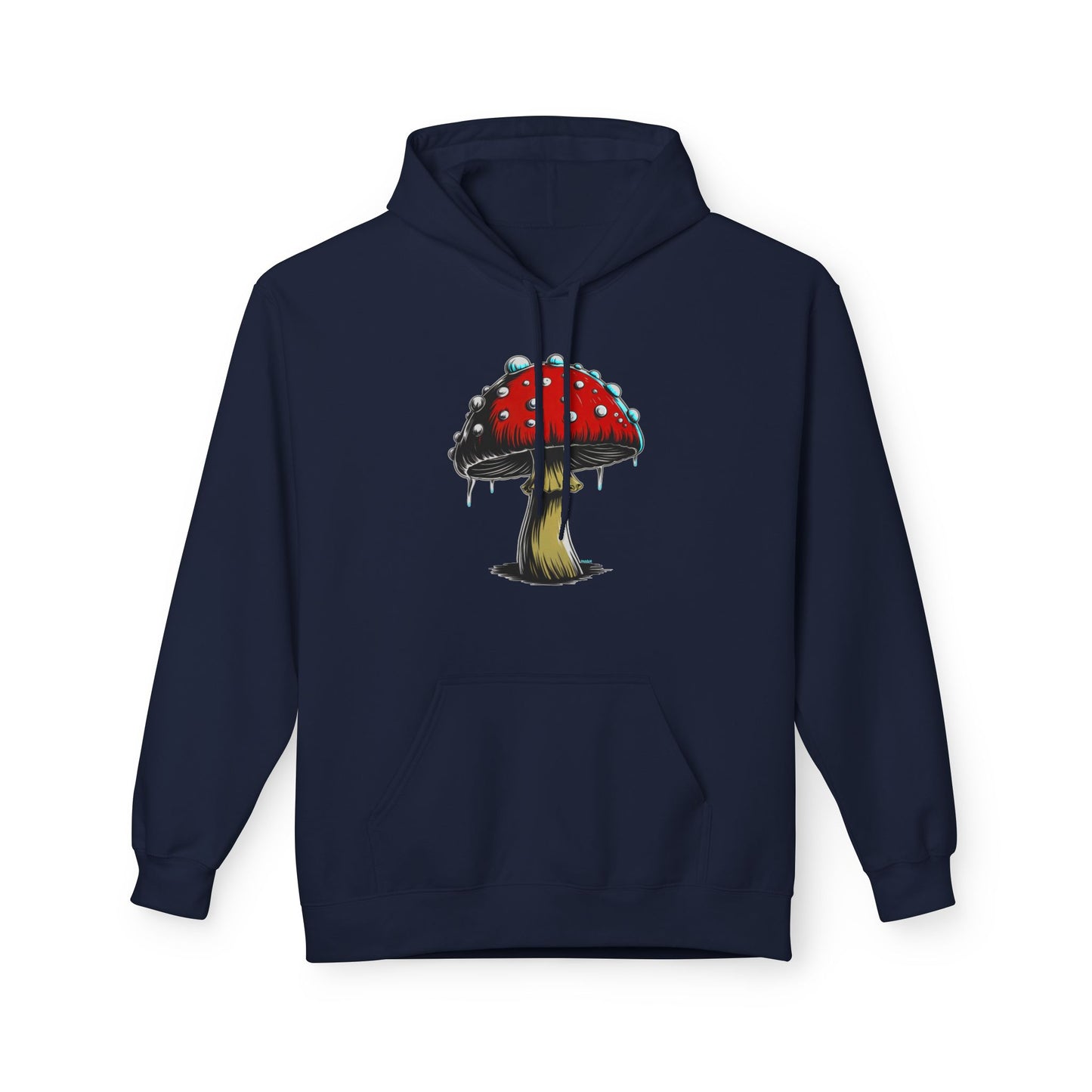 Mushroom Hoodie — Red Toadstool Graphic Pullover