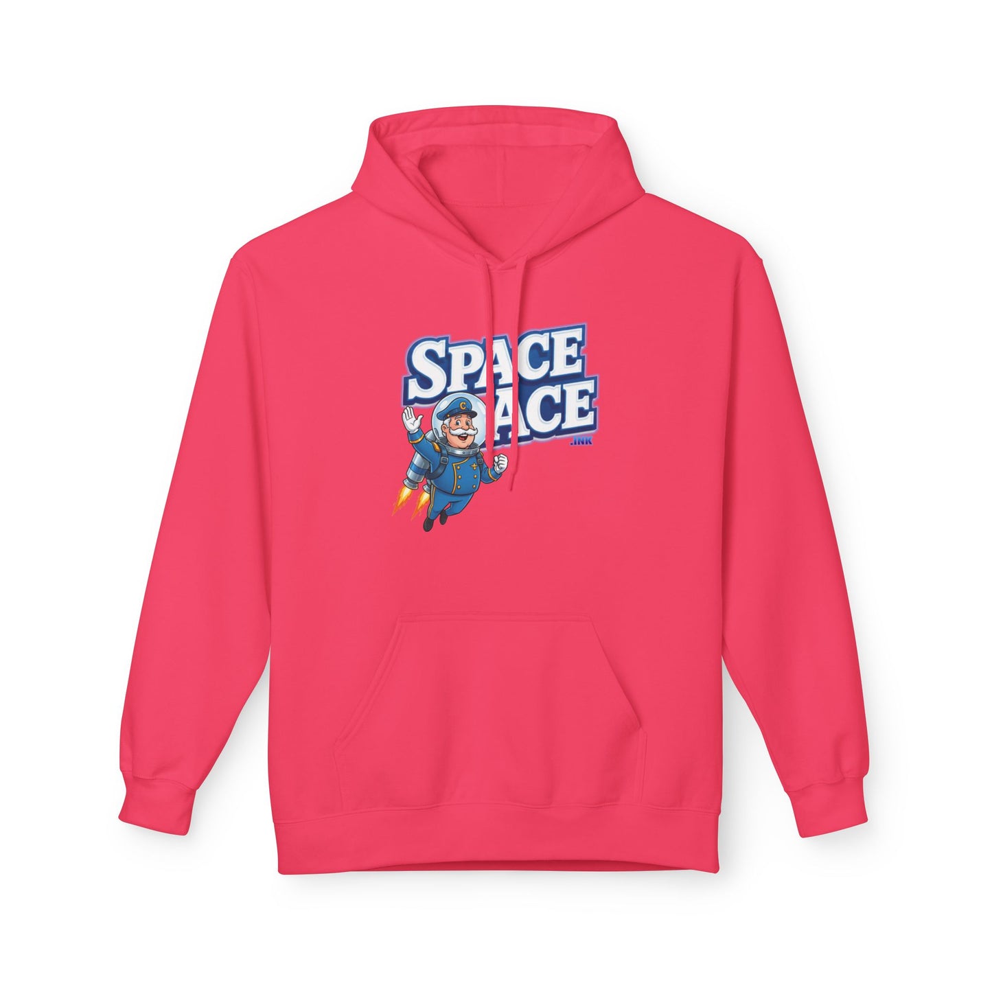 Space Ace Toucan Doug Hoodie — General Crunch Cartoon Pullover