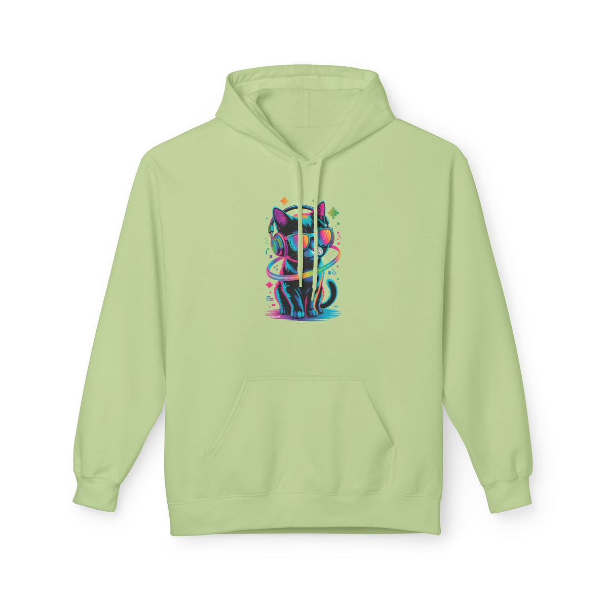 DJ Kitty Beats Hoodie – Cool Cat Graphic Pullover