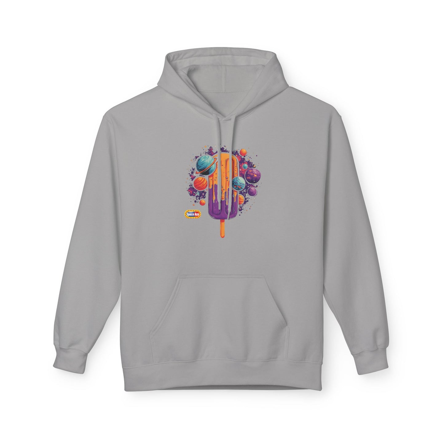 Cosmic Popsicle Hoodie — Space Graphic Sweatshirt