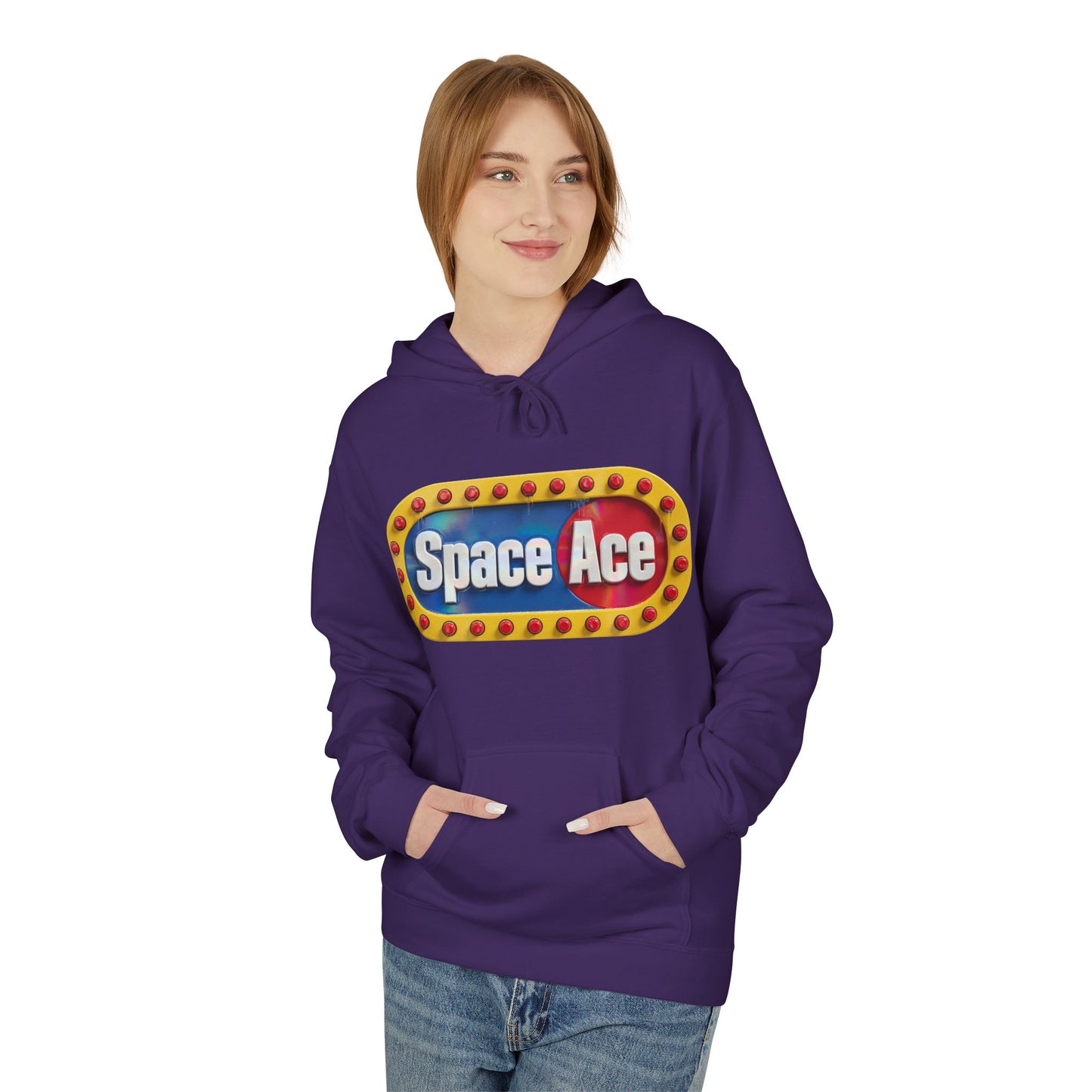 Space Ace-sicle Hoodie - Rocket Pop Ice Lolly Logo