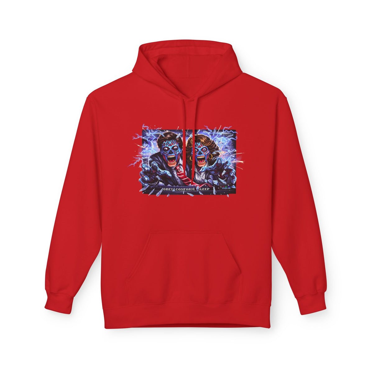 NASA Lies Hoodie — Conspiracy Graphic Pullover