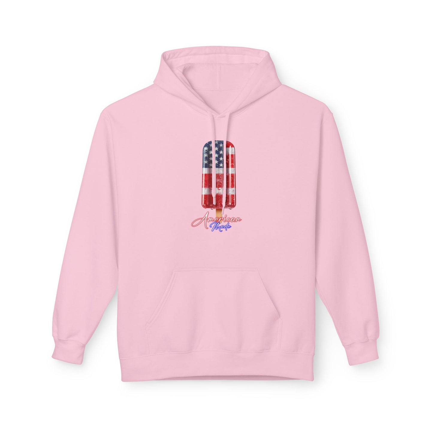 Patriotic Popsicle Hoodie — American Flag Stealth Graphic