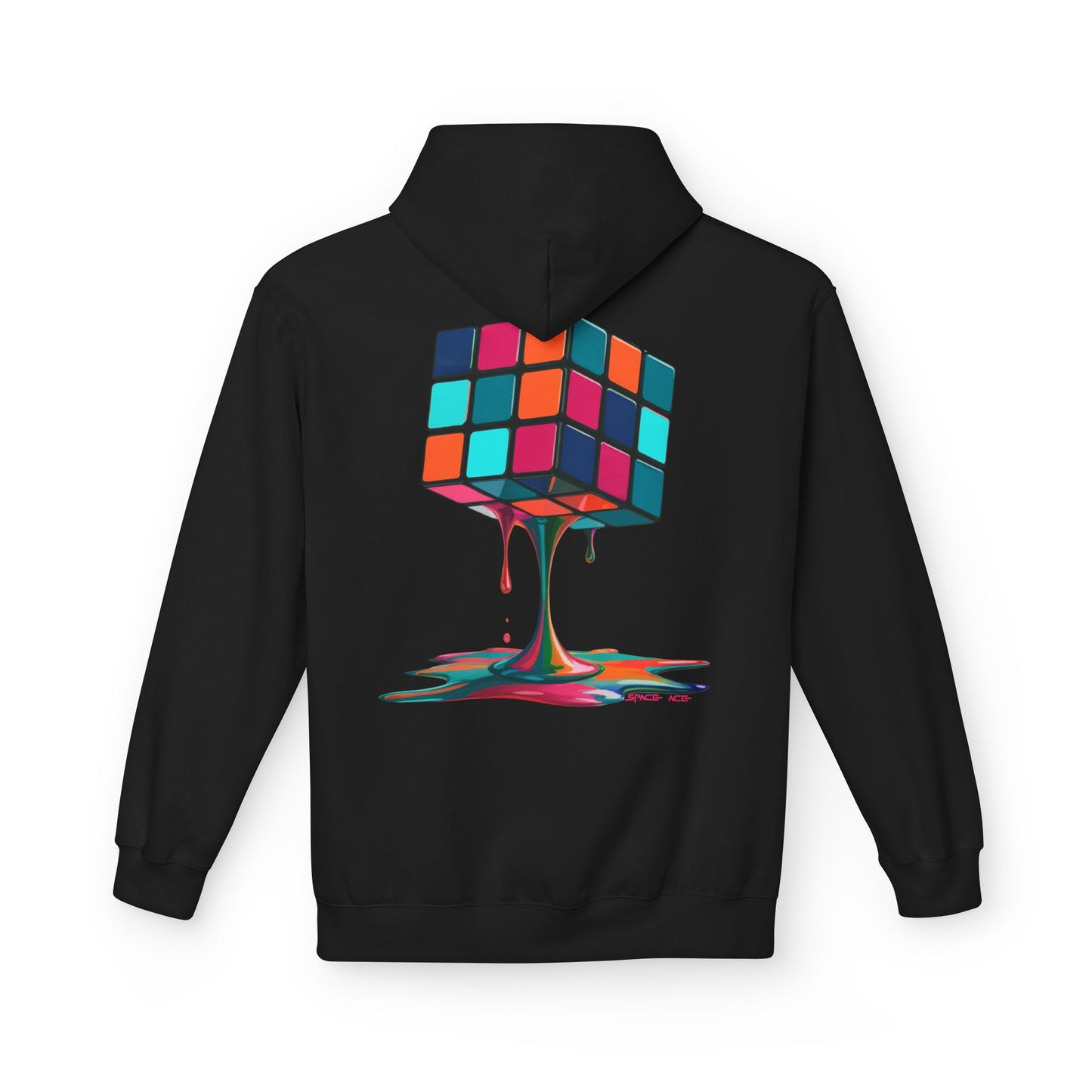 Dripping Puzzle Cube Hoodie