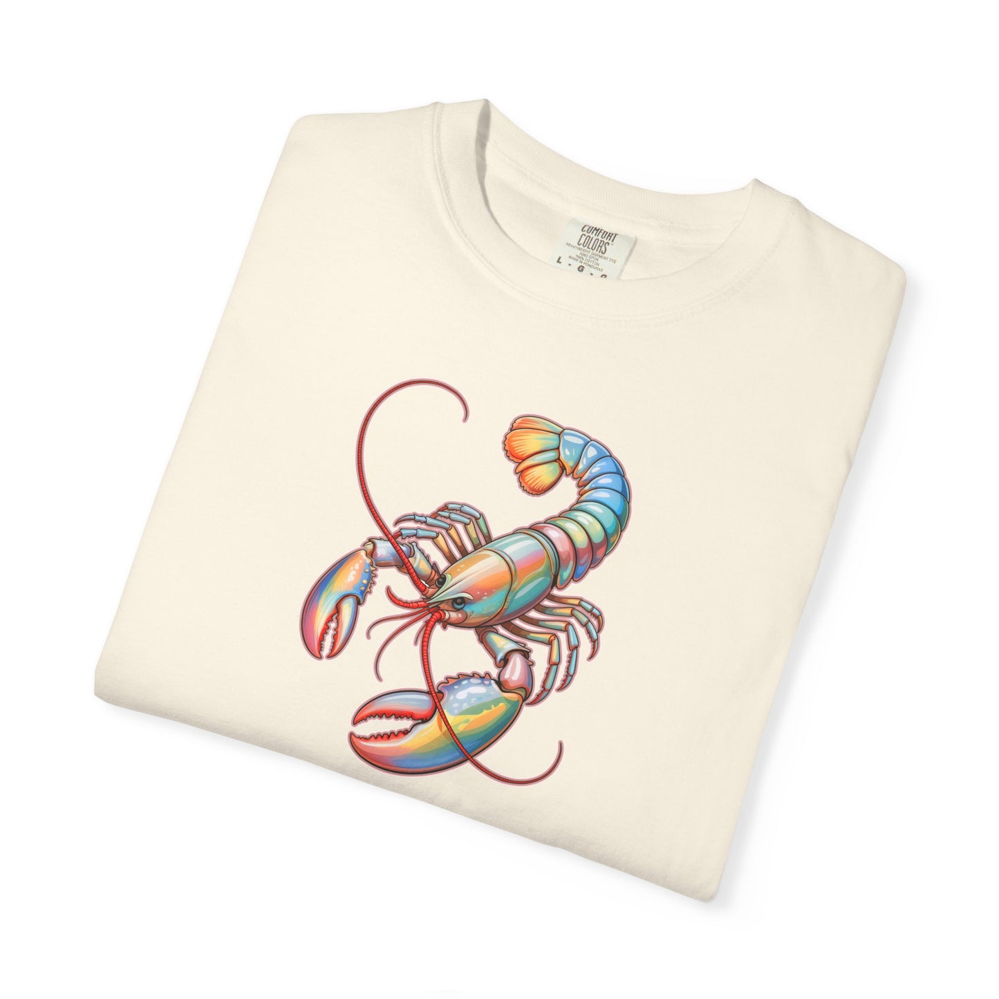 Cotton Candy Lobster Mania Graphic T-Shirt