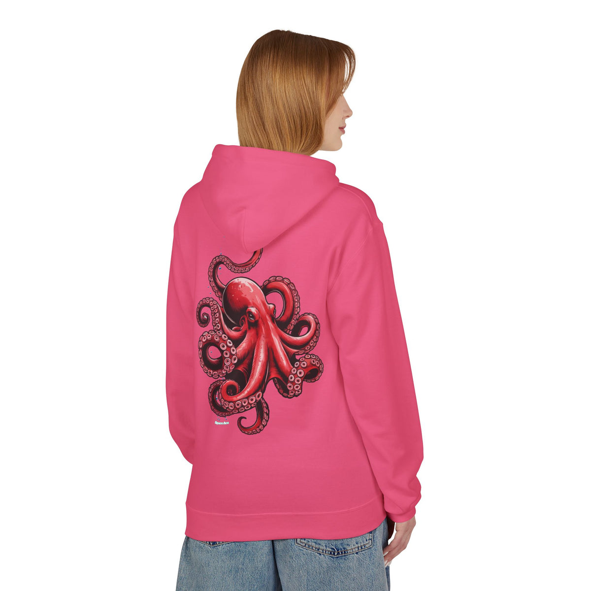 Octopus Graphic Hoodie — Sea Creature Pullover