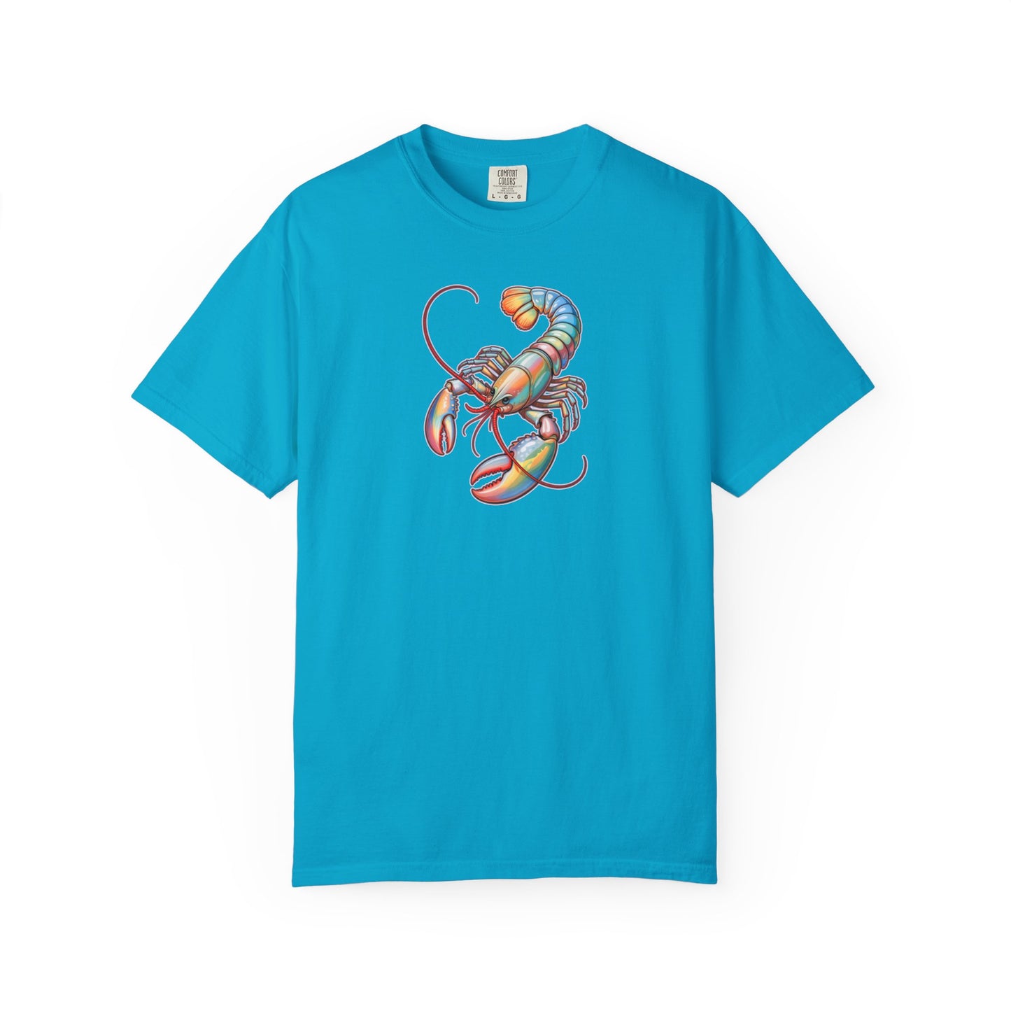 Cotton Candy Lobster Mania Graphic T-Shirt