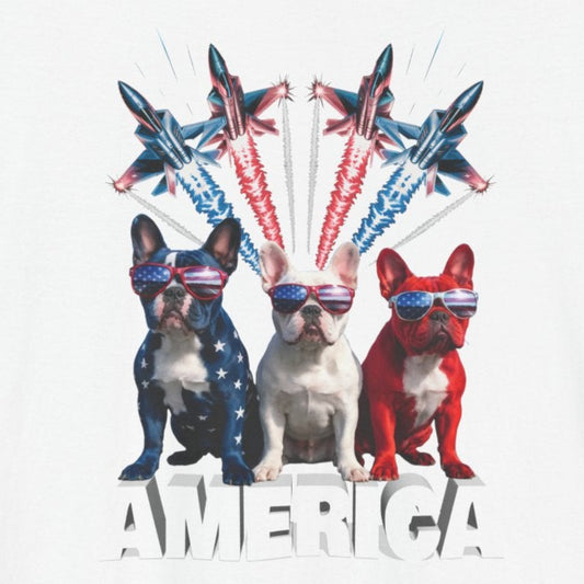 Fourth of July Frenchies T-Shirt