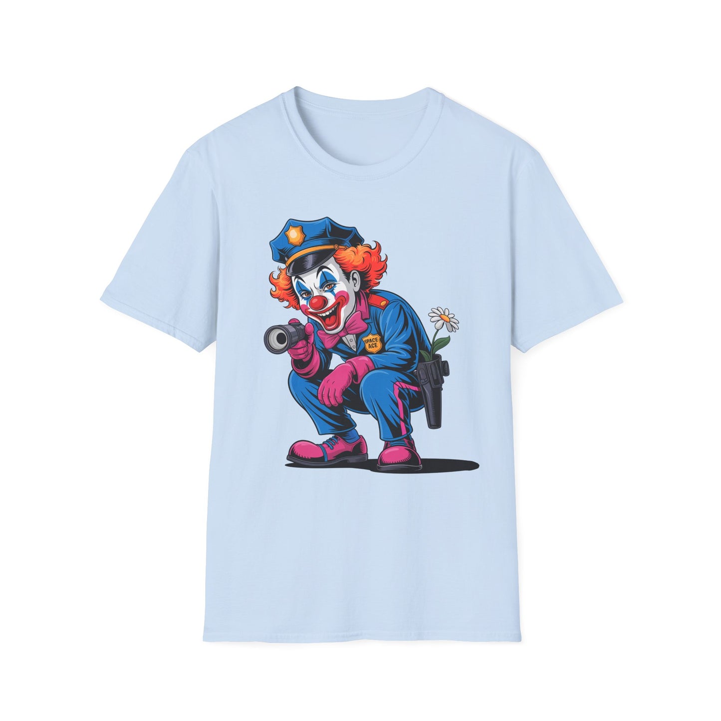 Clown Cop Graphic T-Shirt