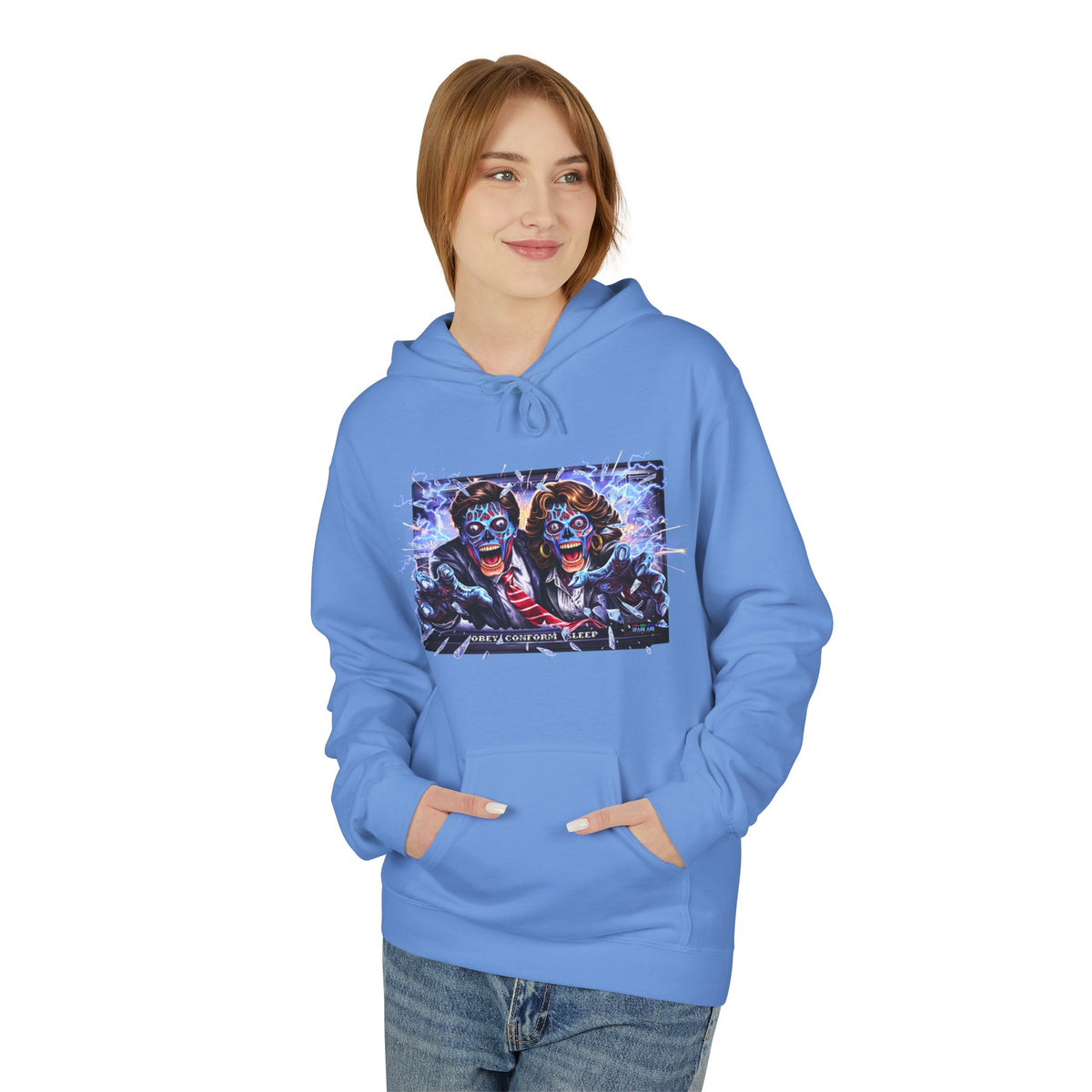 NASA Lies Hoodie — Conspiracy Graphic Pullover
