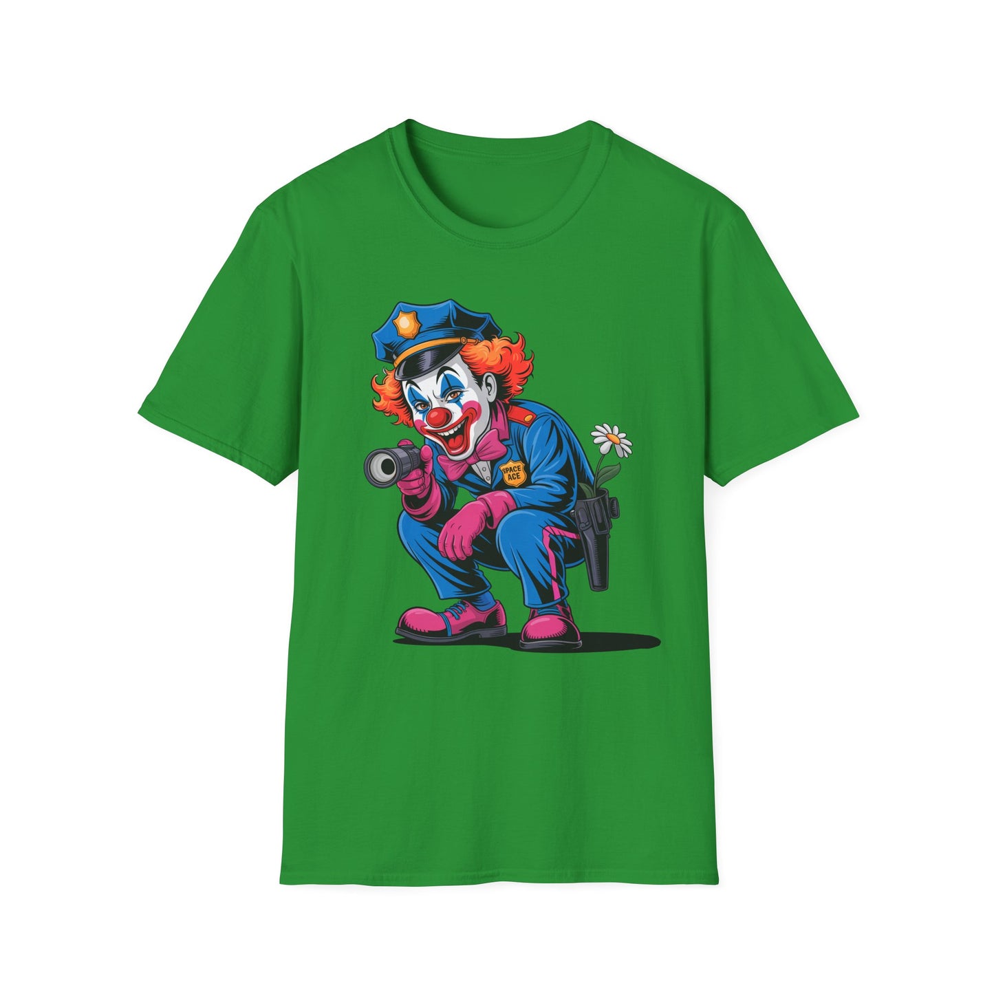 Clown Cop Graphic T-Shirt