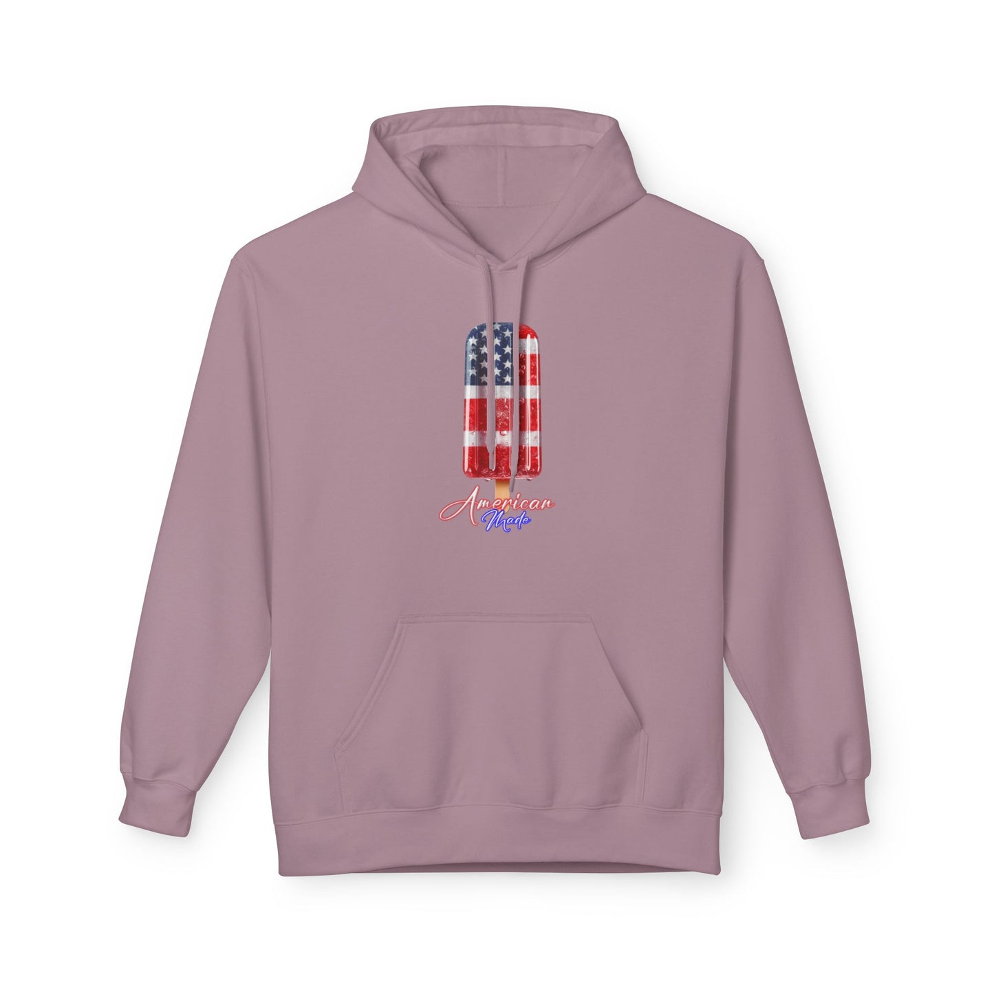 Patriotic Popsicle Hoodie — American Flag Stealth Graphic