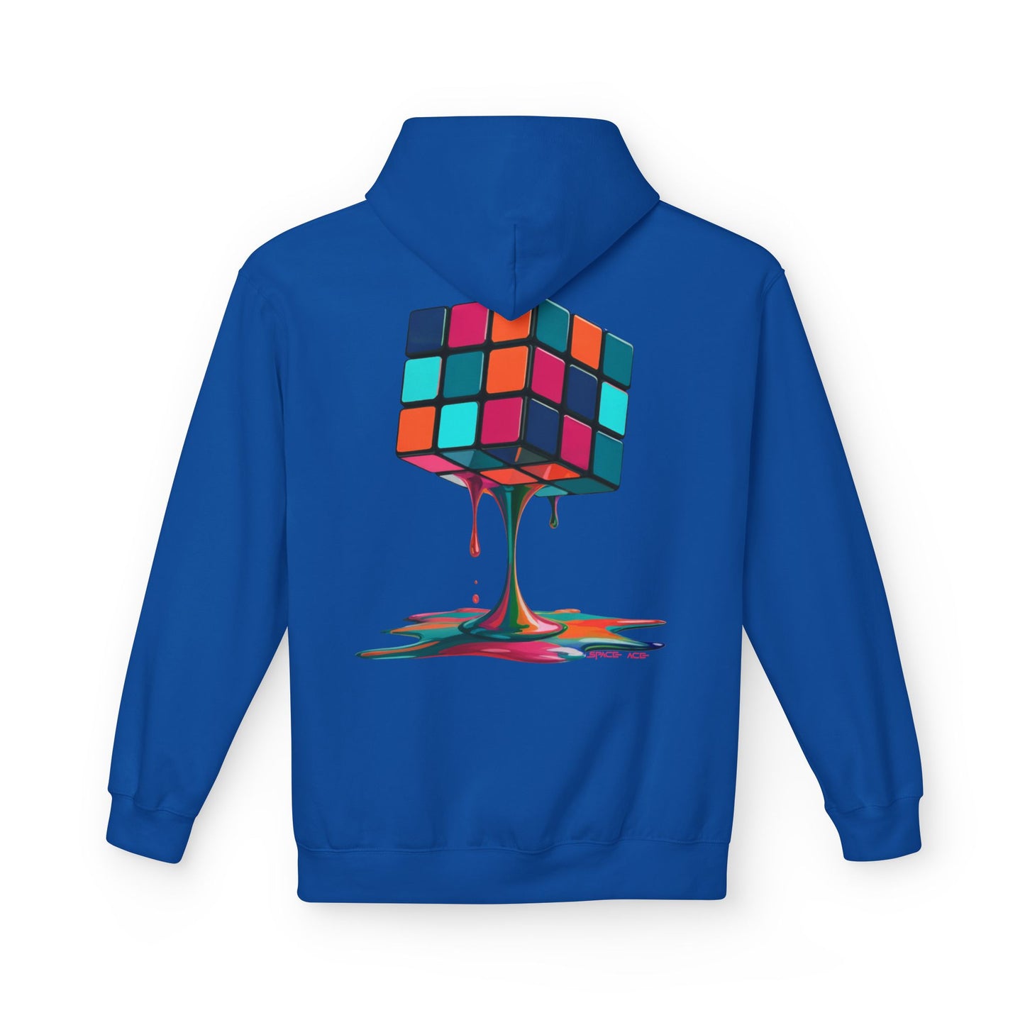 Dripping Puzzle Cube Hoodie