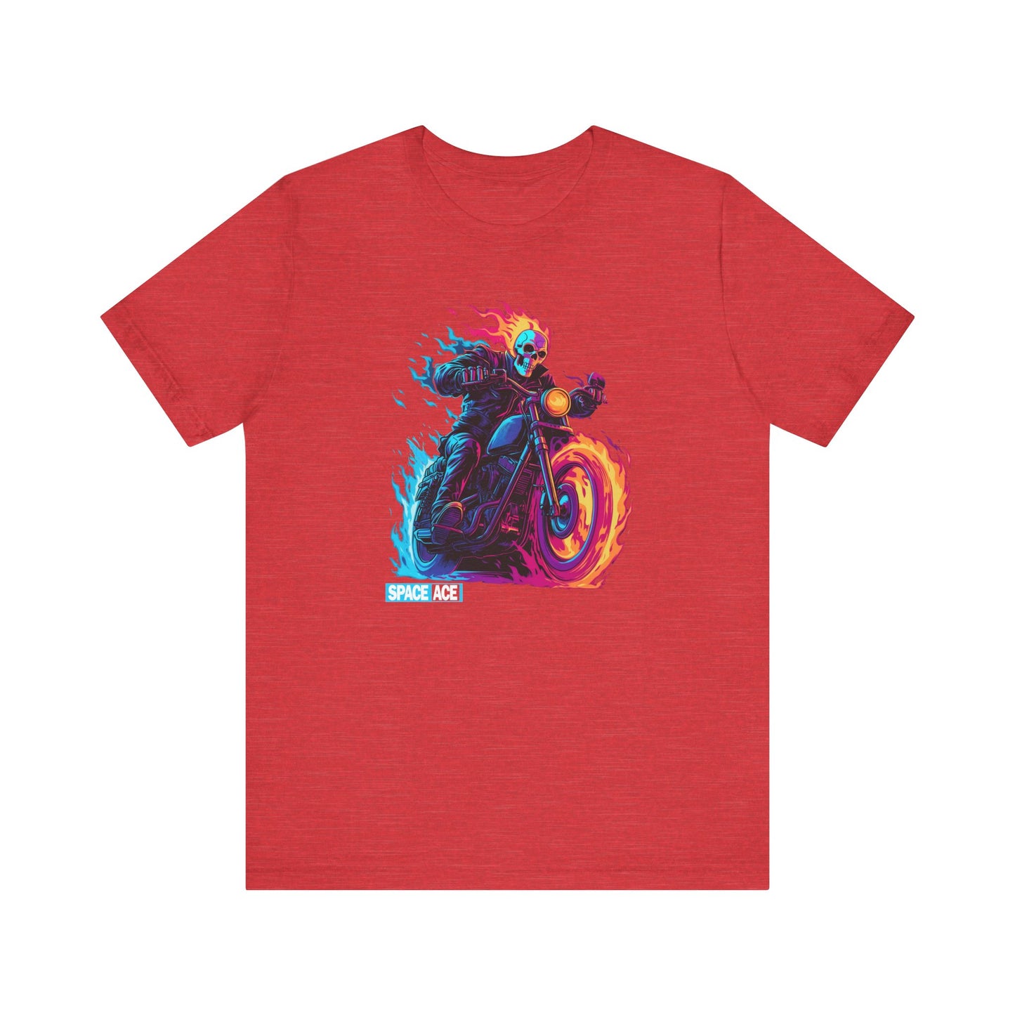 Hero Series - Flaming Bike T-Shirt