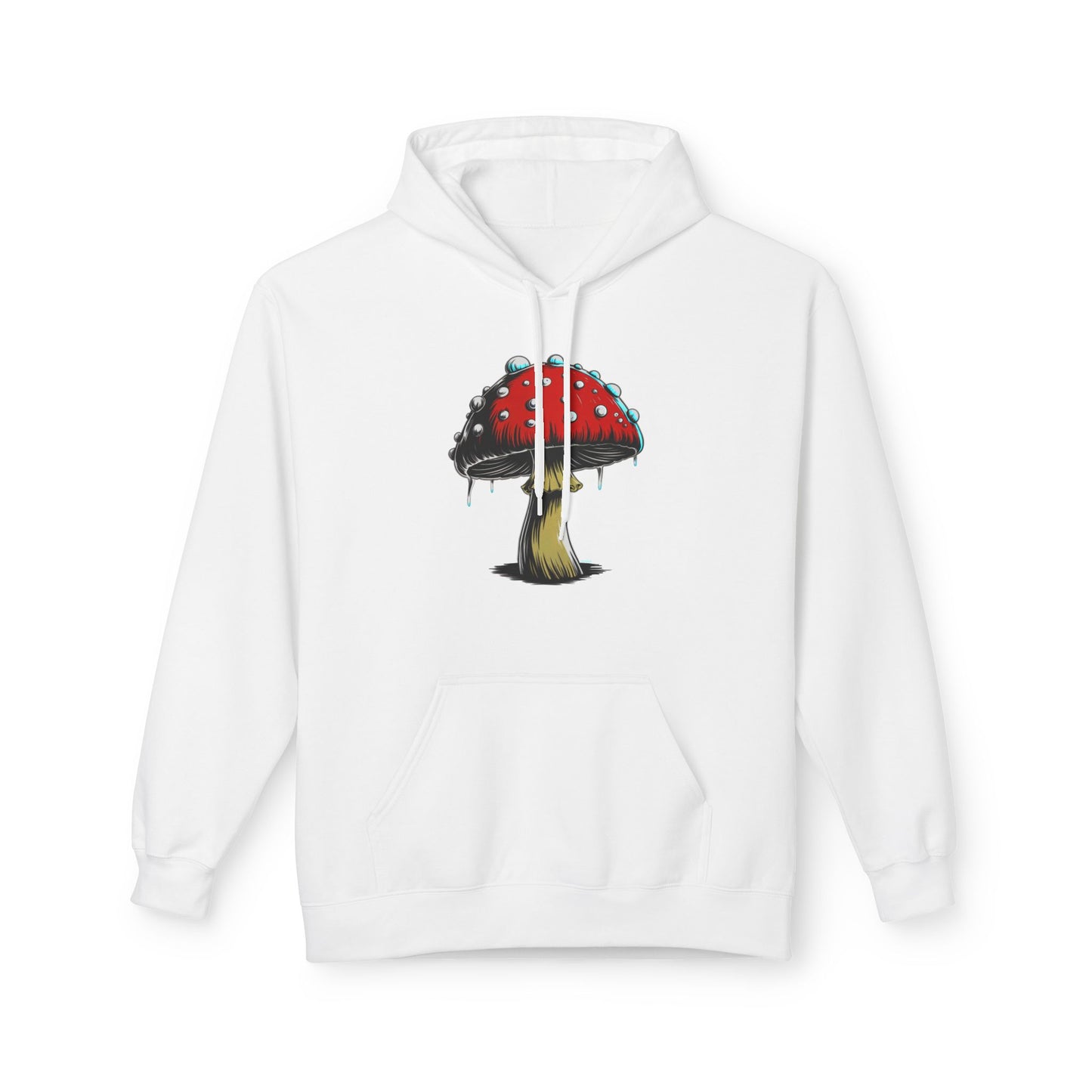 Mushroom Hoodie — Red Toadstool Graphic Pullover