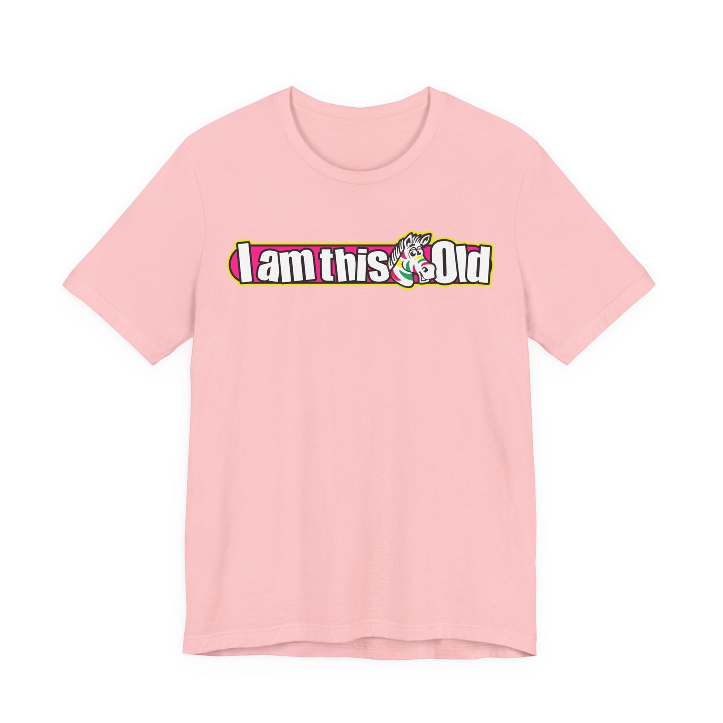 I am this old Fruit Stripe Gum Tshirt, novelty tee, Retro vintage logos