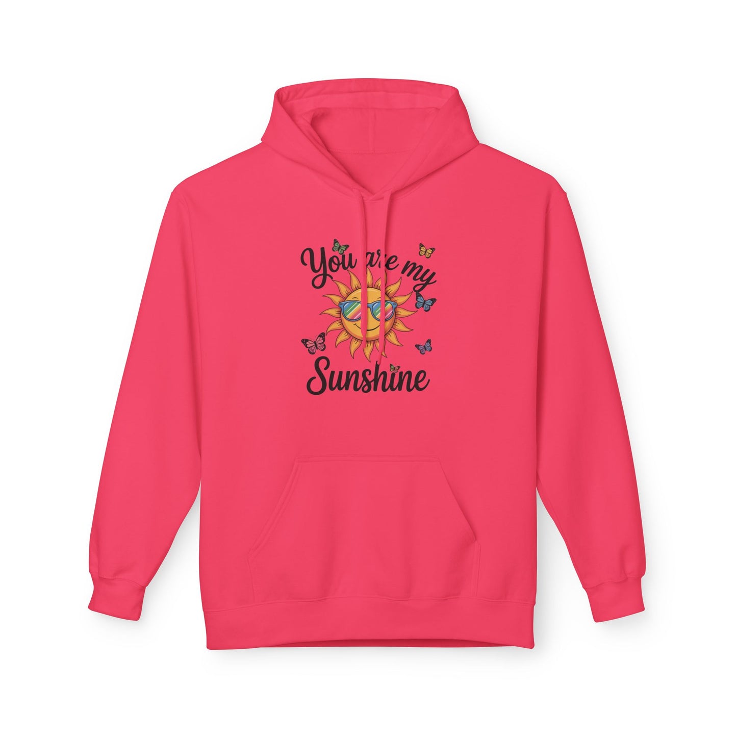 You Are My Sunshine Hoodie — Sunglasses Sun & Butterflies