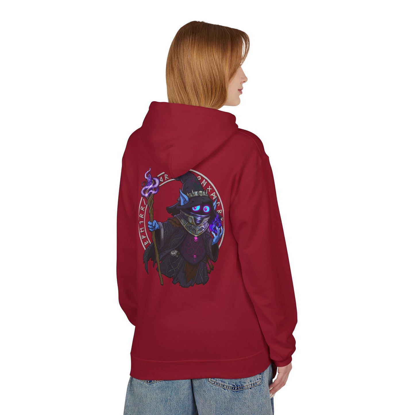 Darko Wizard Hoodie — 'Space Ace of the Universe' Retro Sci‑Fi Pullover
