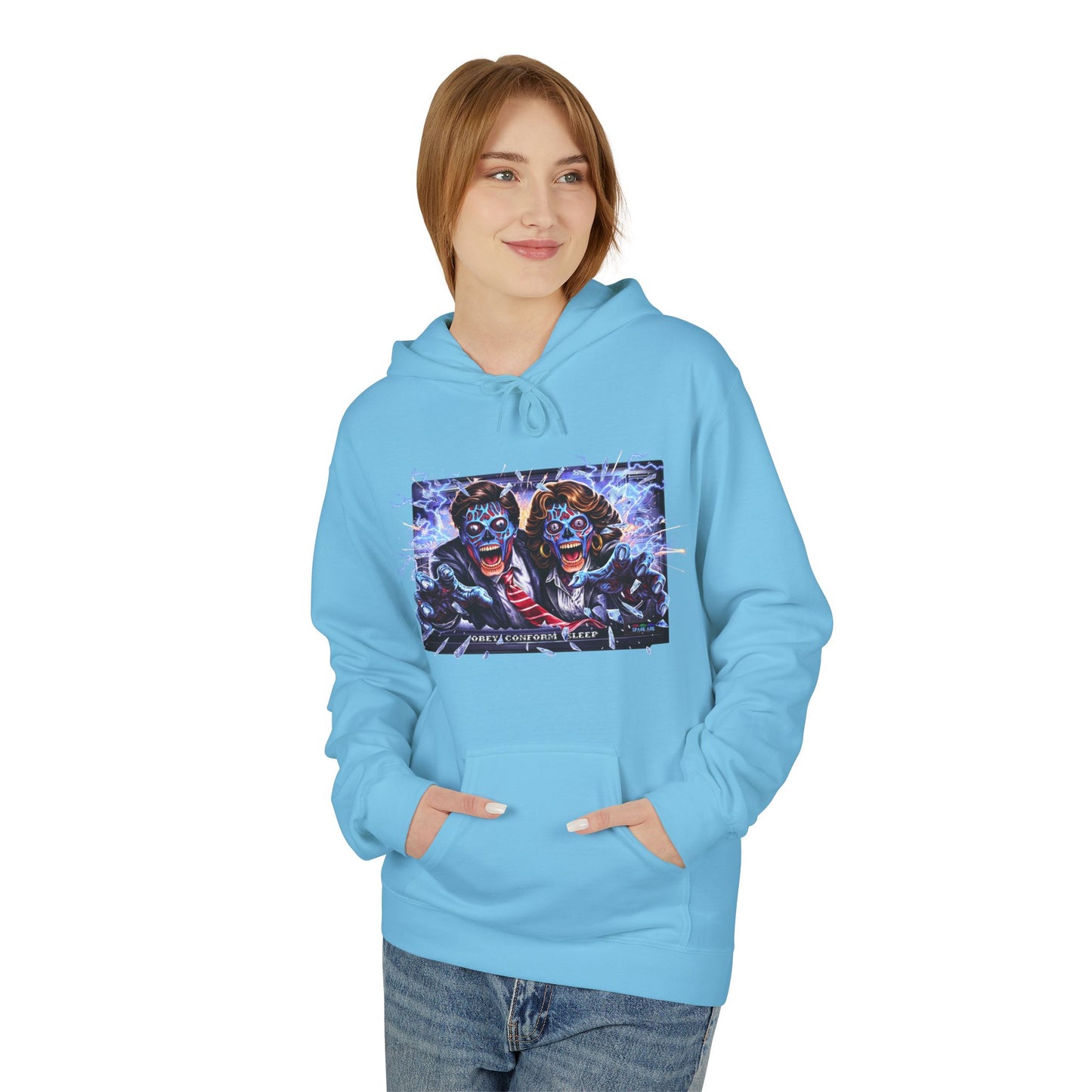 NASA Lies Hoodie — Conspiracy Graphic Pullover