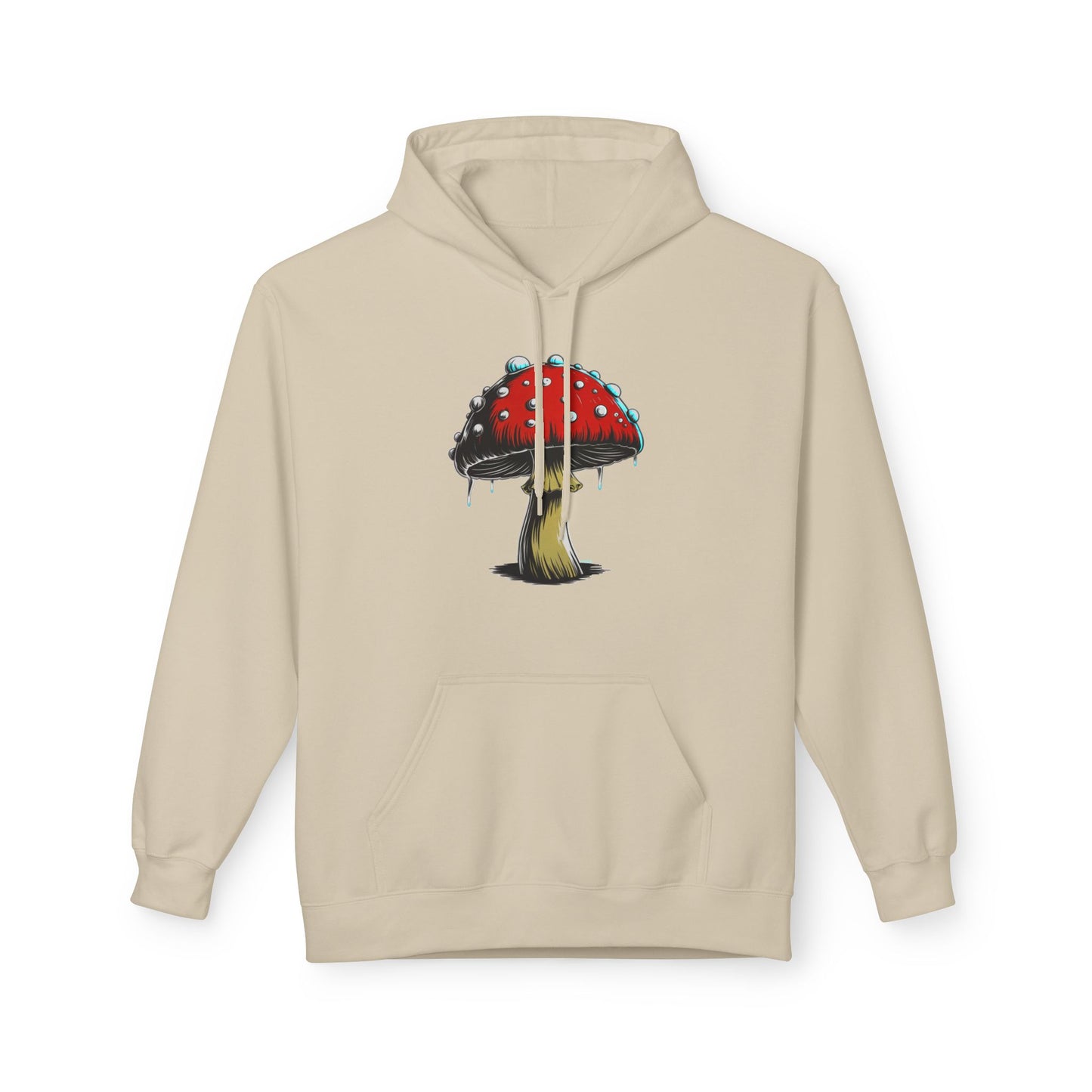 Mushroom Hoodie — Red Toadstool Graphic Pullover