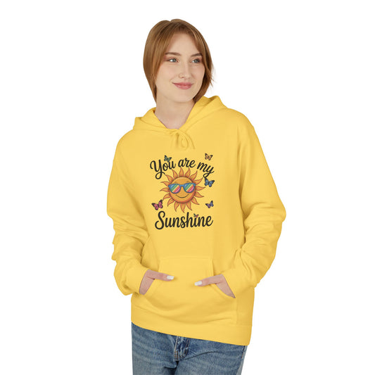 You Are My Sunshine Hoodie — Sunglasses Sun & Butterflies