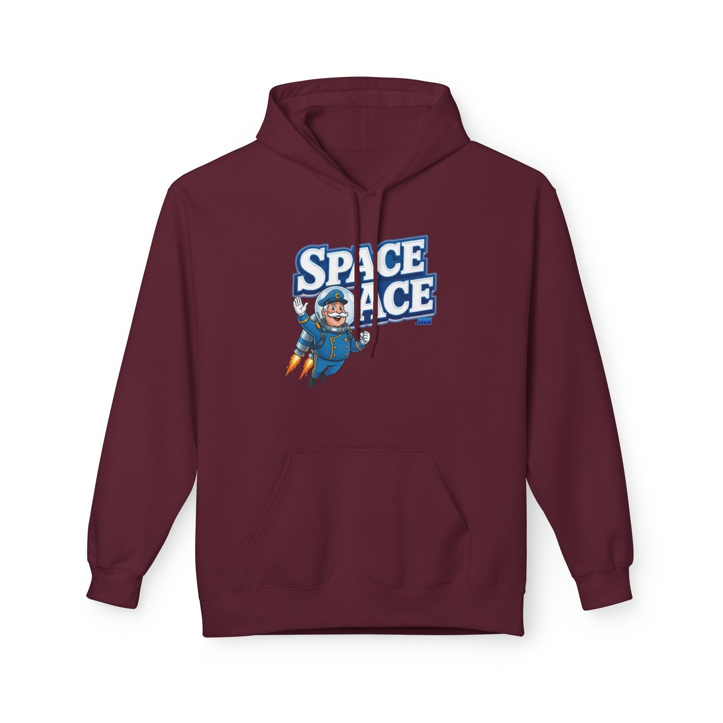 Space Ace Toucan Doug Hoodie — General Crunch Cartoon Pullover
