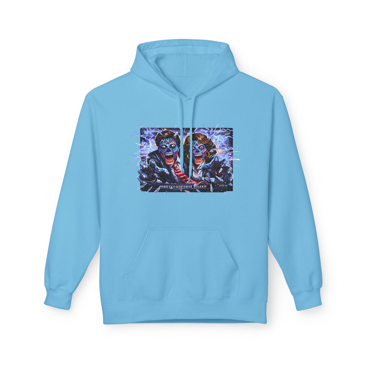 NASA Lies Hoodie — Conspiracy Graphic Pullover