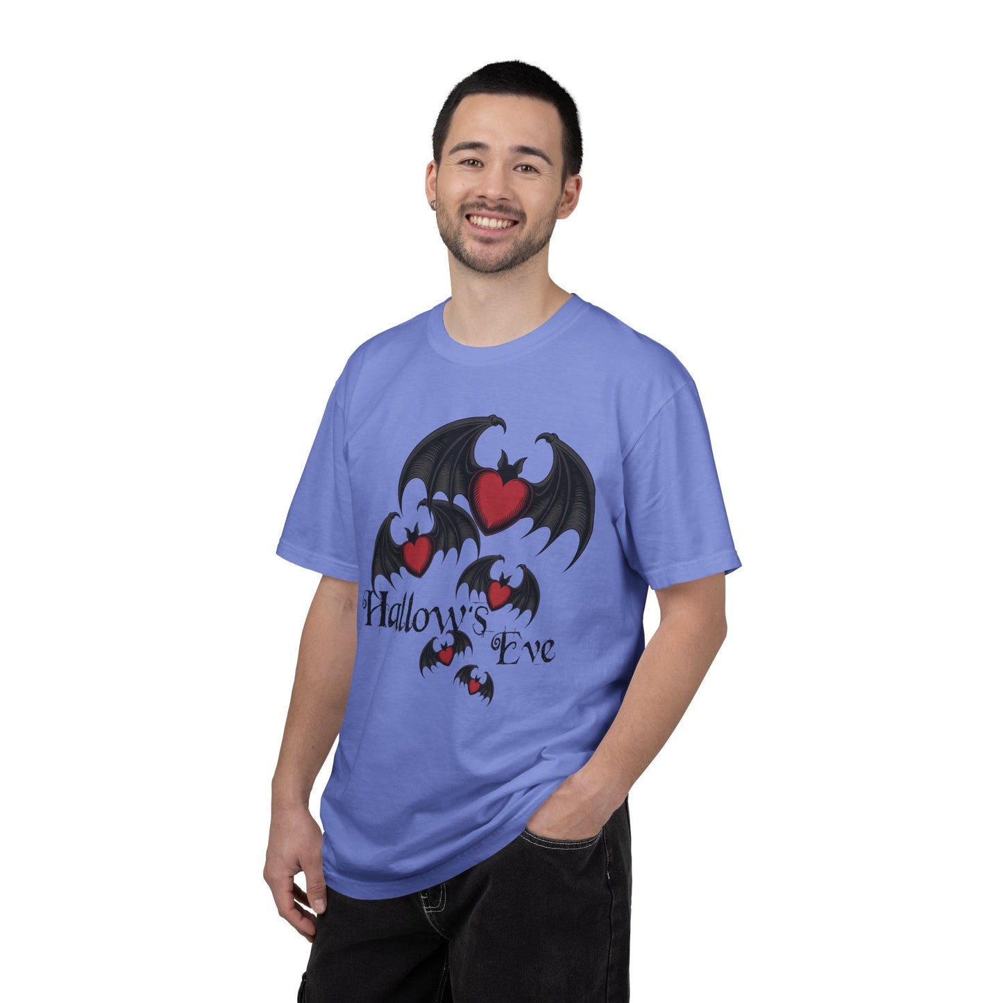 Soar into Spooky Season - Hallow's Eve Bat Heart Tee!