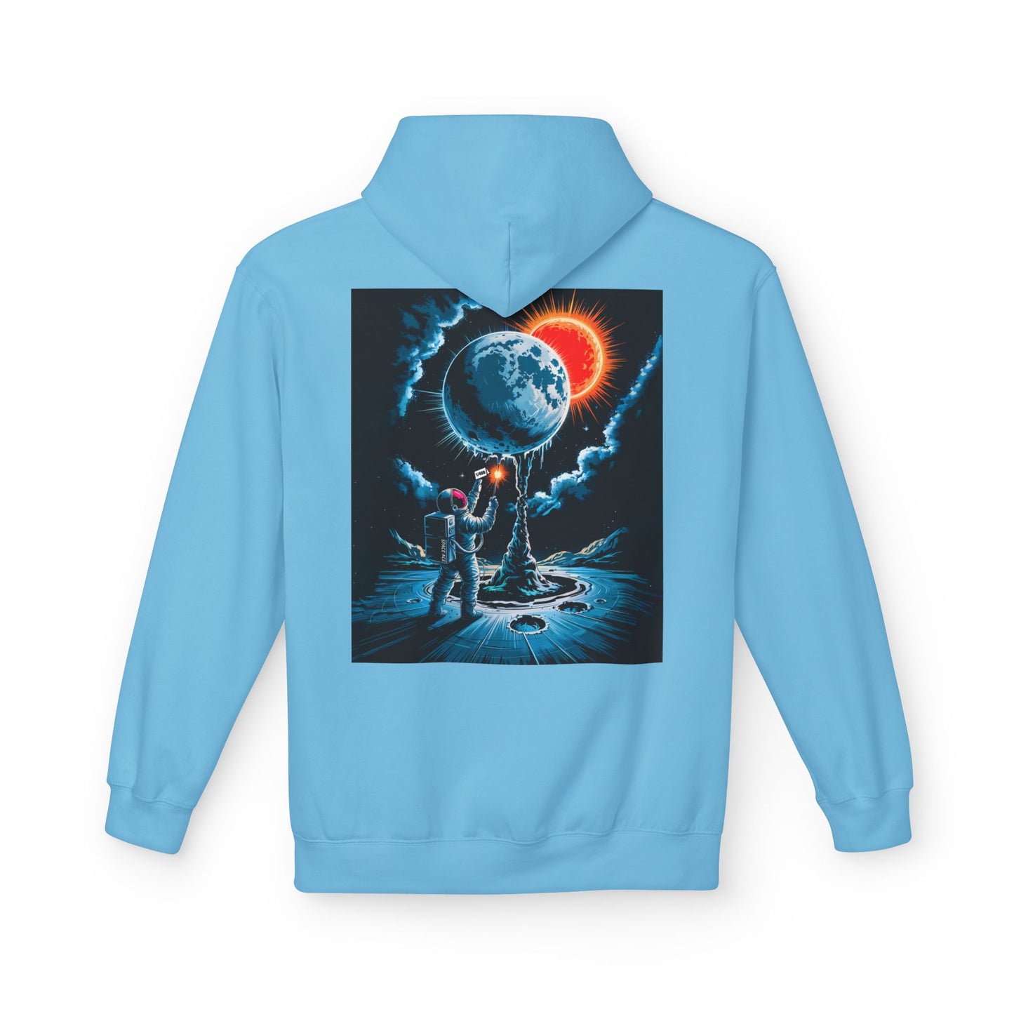 Moon Archinaut Hoodie — Astronaut Retro Vaporwave Graphic Hoodie