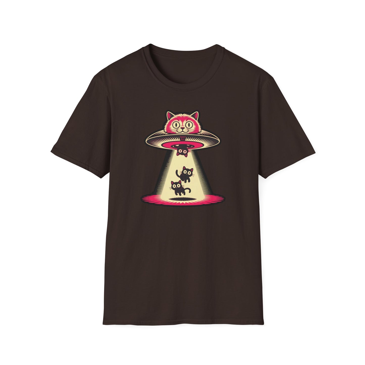 Cat UFO T-Shirt - Fun, Casual Style for Cat Lovers, Gifts, Parties