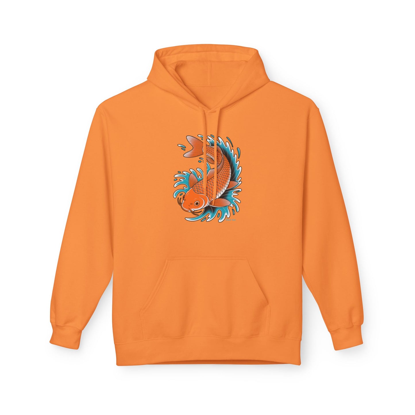 Koi Tattoo Hoodie — Japanese Koi Fish Graphic Pullover