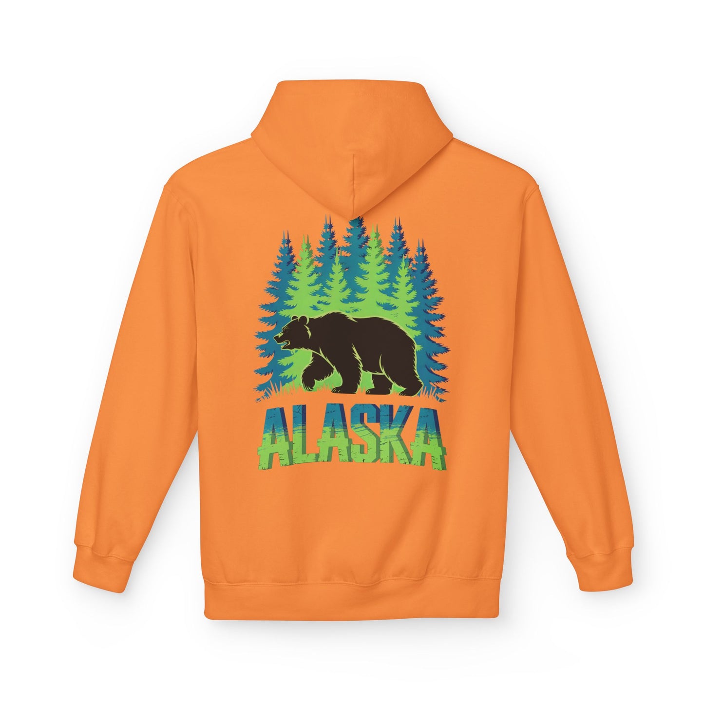 Alaska Bear Forest Hoodie