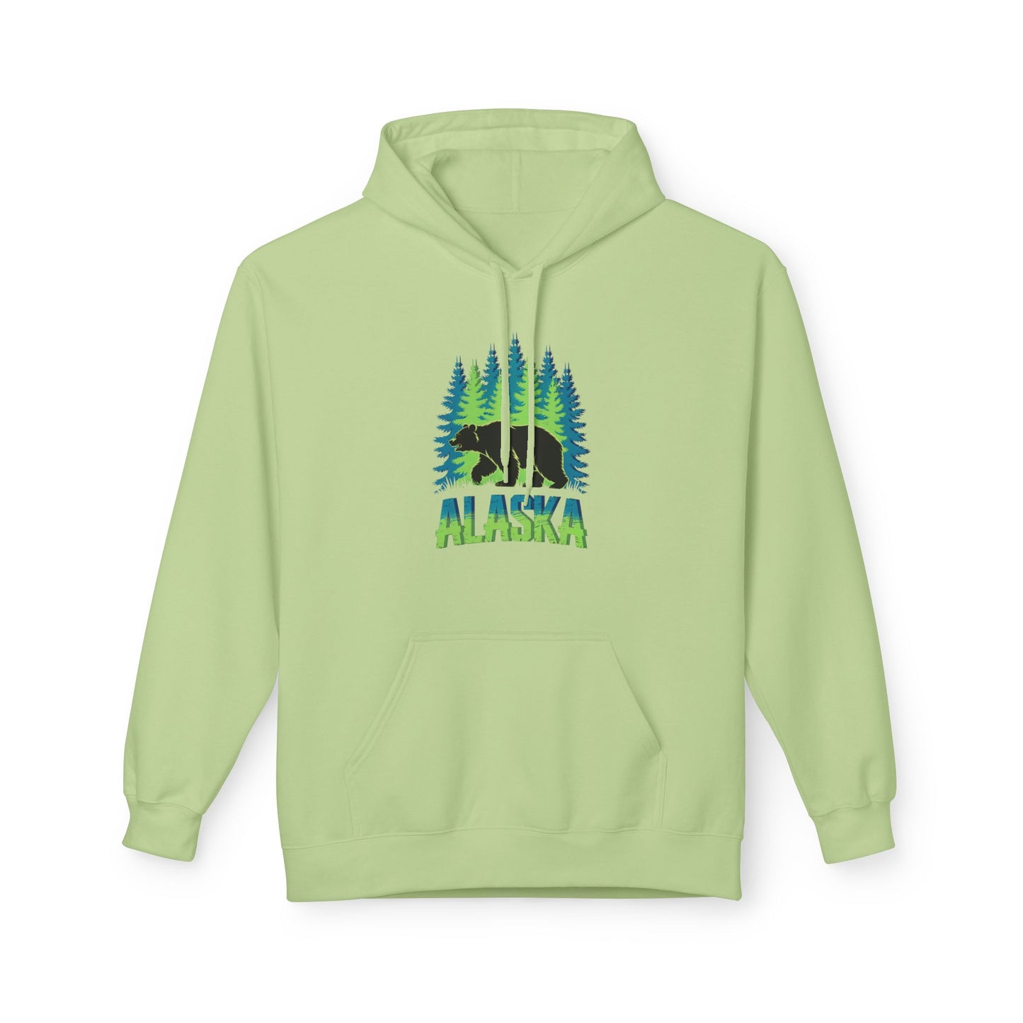 Alaska Bear Forest Hoodie